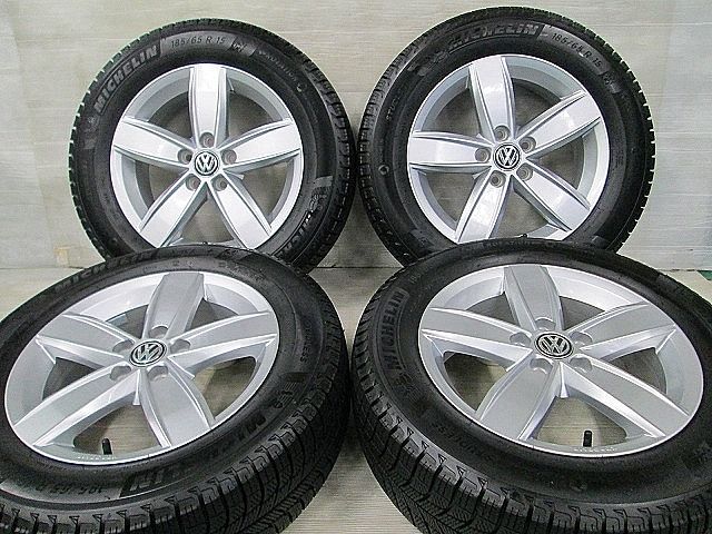 冬185 65 R 15 ミシュラン フォルクスワーゲン 球面 ポロ