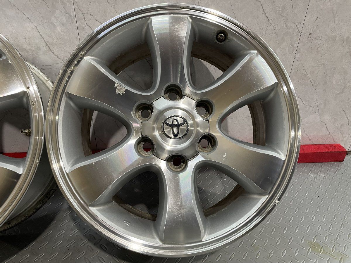  TOYOTA トヨタ 120ランクルプラド ホイール 17インチ 7 30 ハイエースにも MHZ 820 17インチ タイヤ ホイールセット