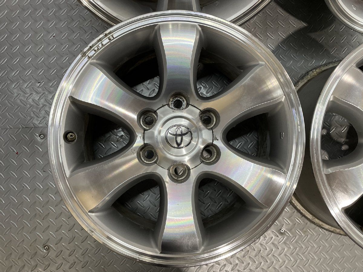TOYOTA トヨタ 120ランクルプラド ホイール 17インチ 7 30 ハイエースにも MHZ 820
