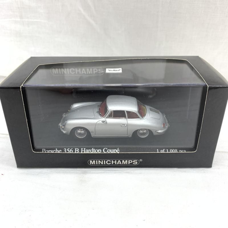 1 43 MINICHAMPS ポルシェ 356 B ハードトップ クーペ 1961 シルバー 91