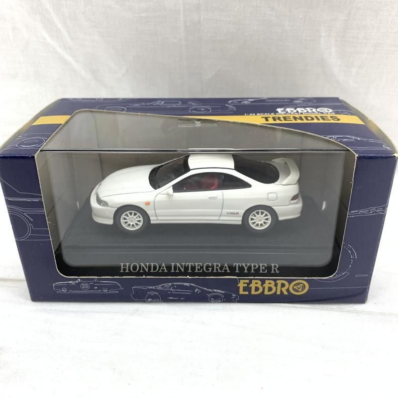 【人気，最新作】 【中古】1/43 EBBRO HONDA INTEGRA TYPE R 白[91] その他
