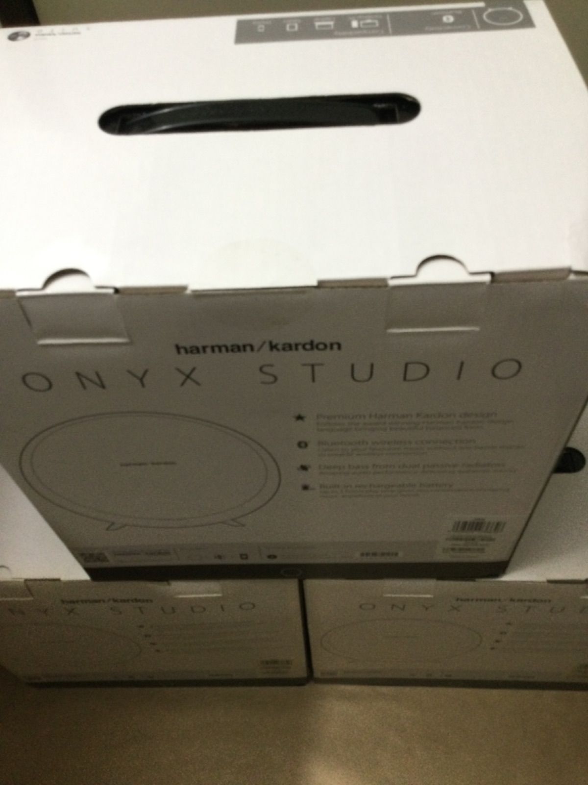 100％品質保証！ 3個セット harman kardon ONYX STUDIO ワイヤレススピーカー