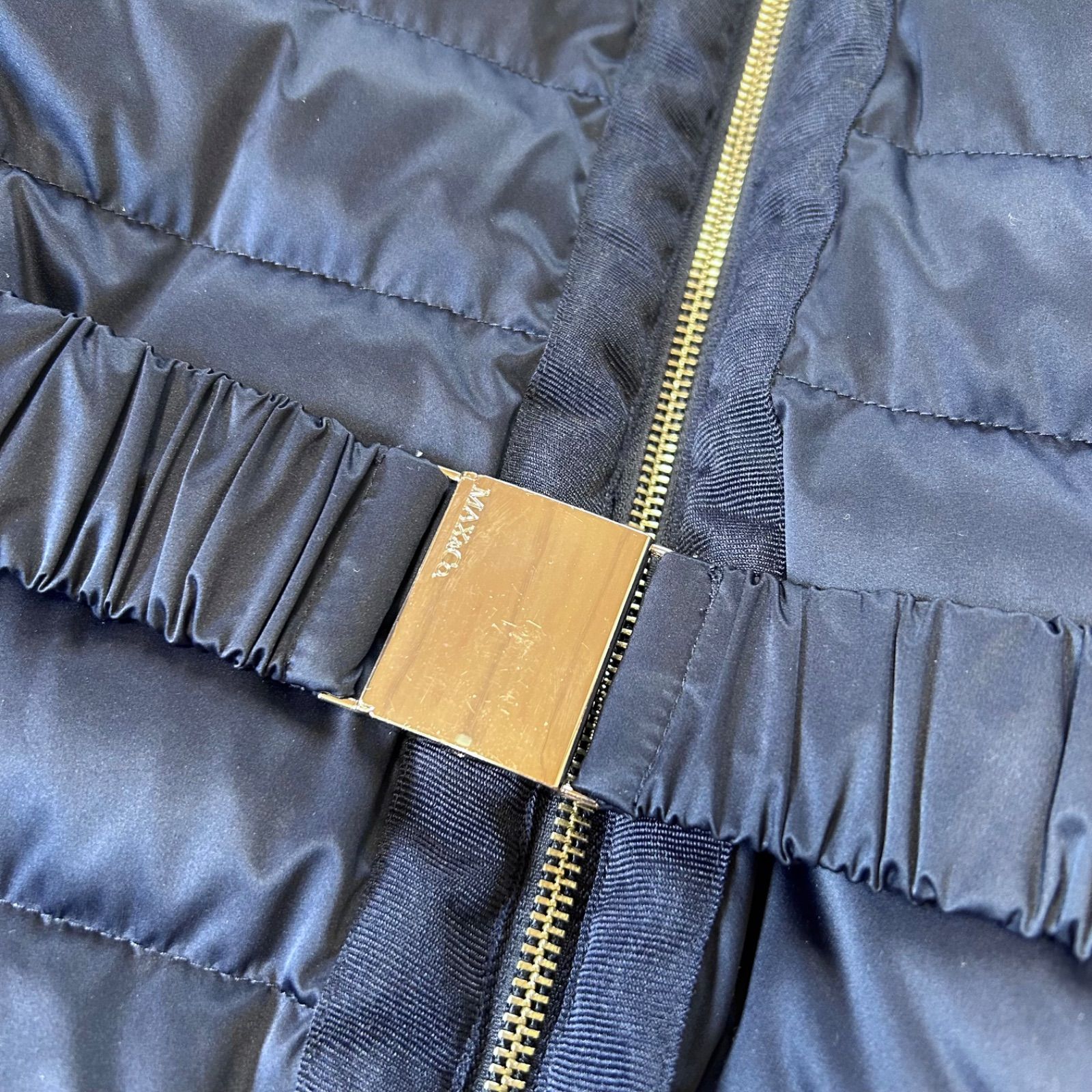 Max&Co マックスアンドコー ベルテットロング ダウンコート 切り替え