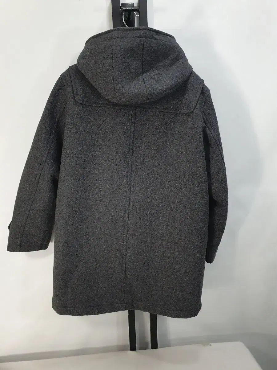 ラコステ ダッフル コート ウール ダウン ジャケット チャコール グレー 95