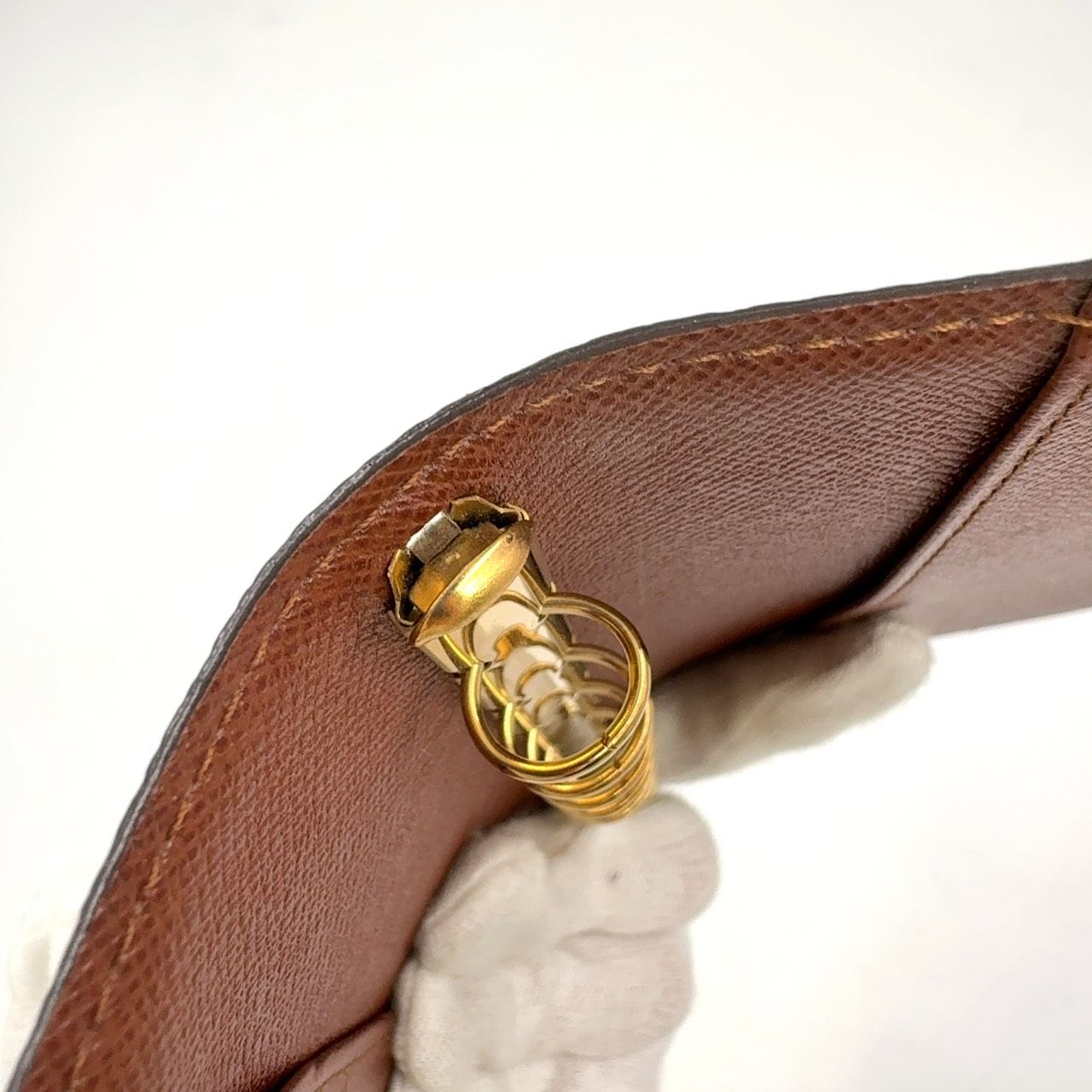 ブラウン 手帳カバー