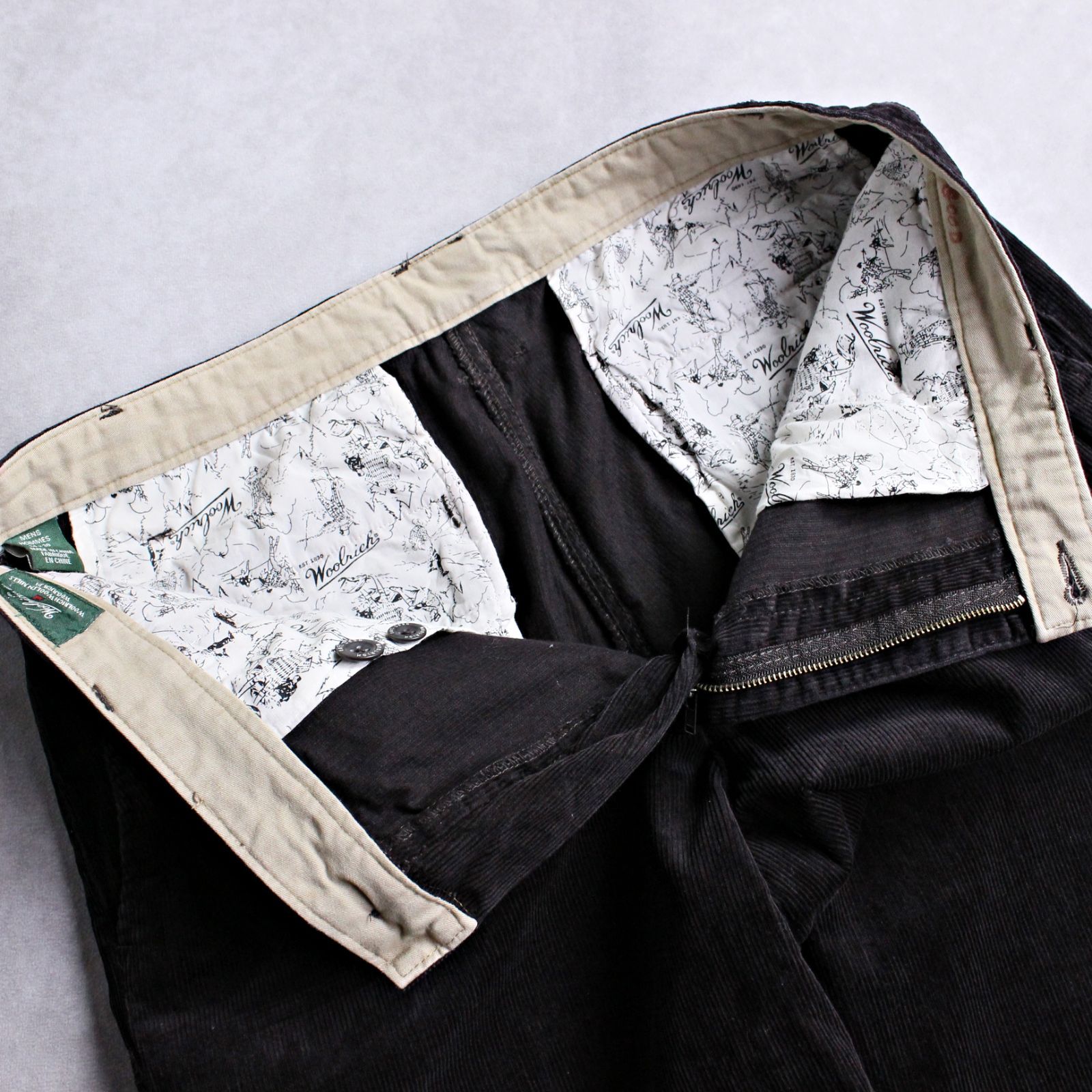 WOOLRICH WOOLEN MILLS】ウールリッチ 細畝 コーデュロイパンツ