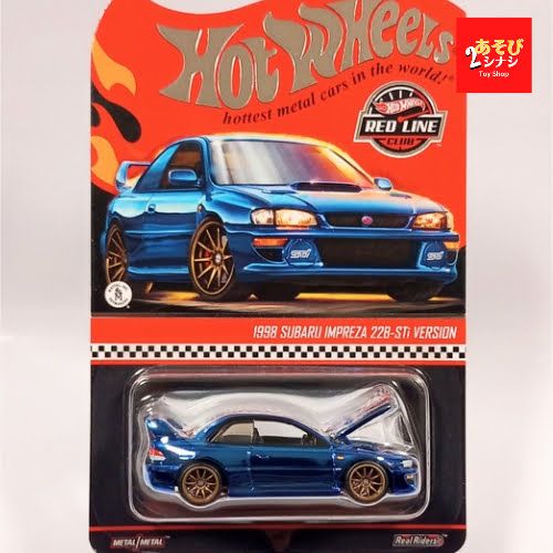 ホットウィール 1 64 RLC 1998 スバル インプレッサ 22B-STi バージョン プロテクター付 HotWHeeLs