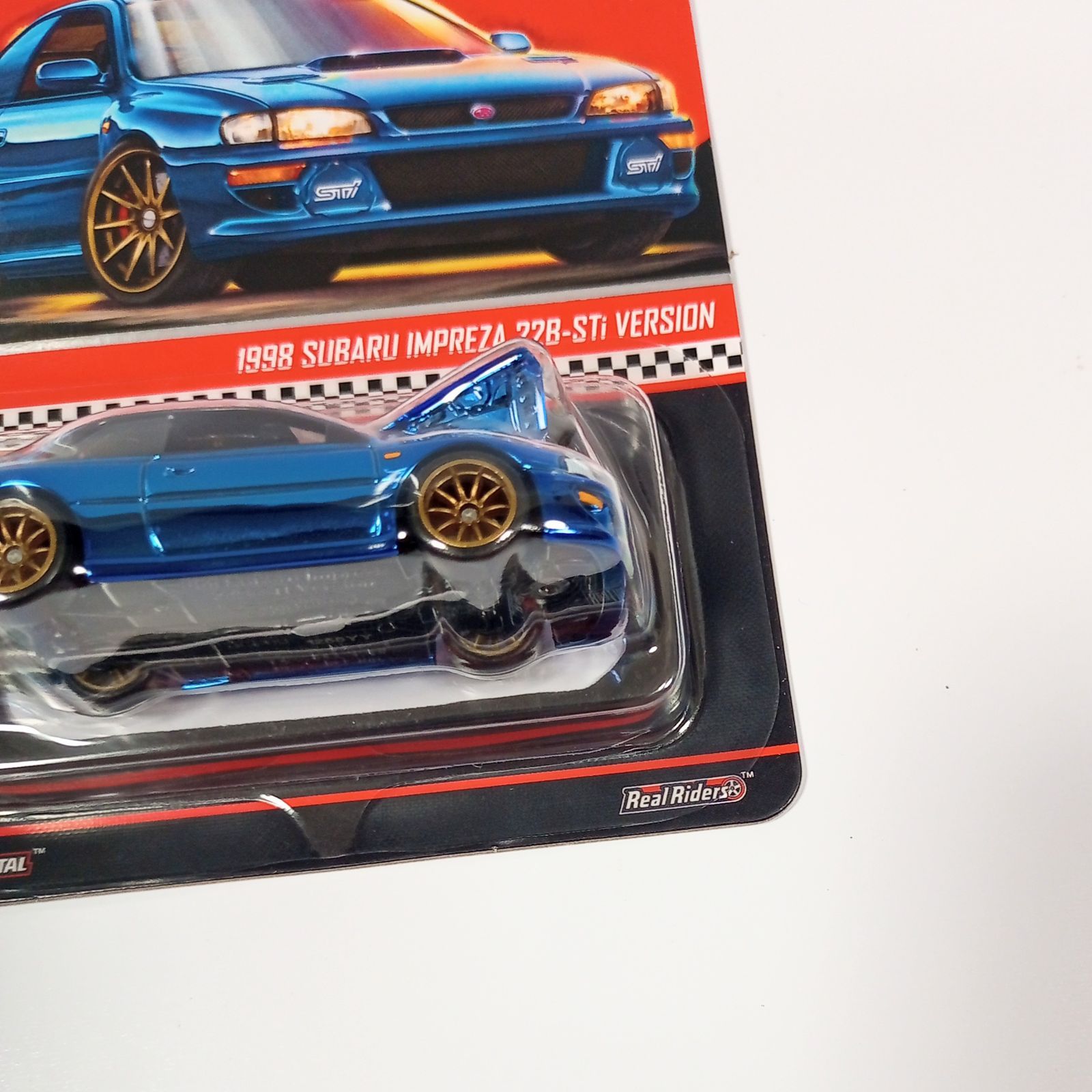 ホットウィール 1/64 RLC限定 1998 スバル インプレッサ 22B-STi