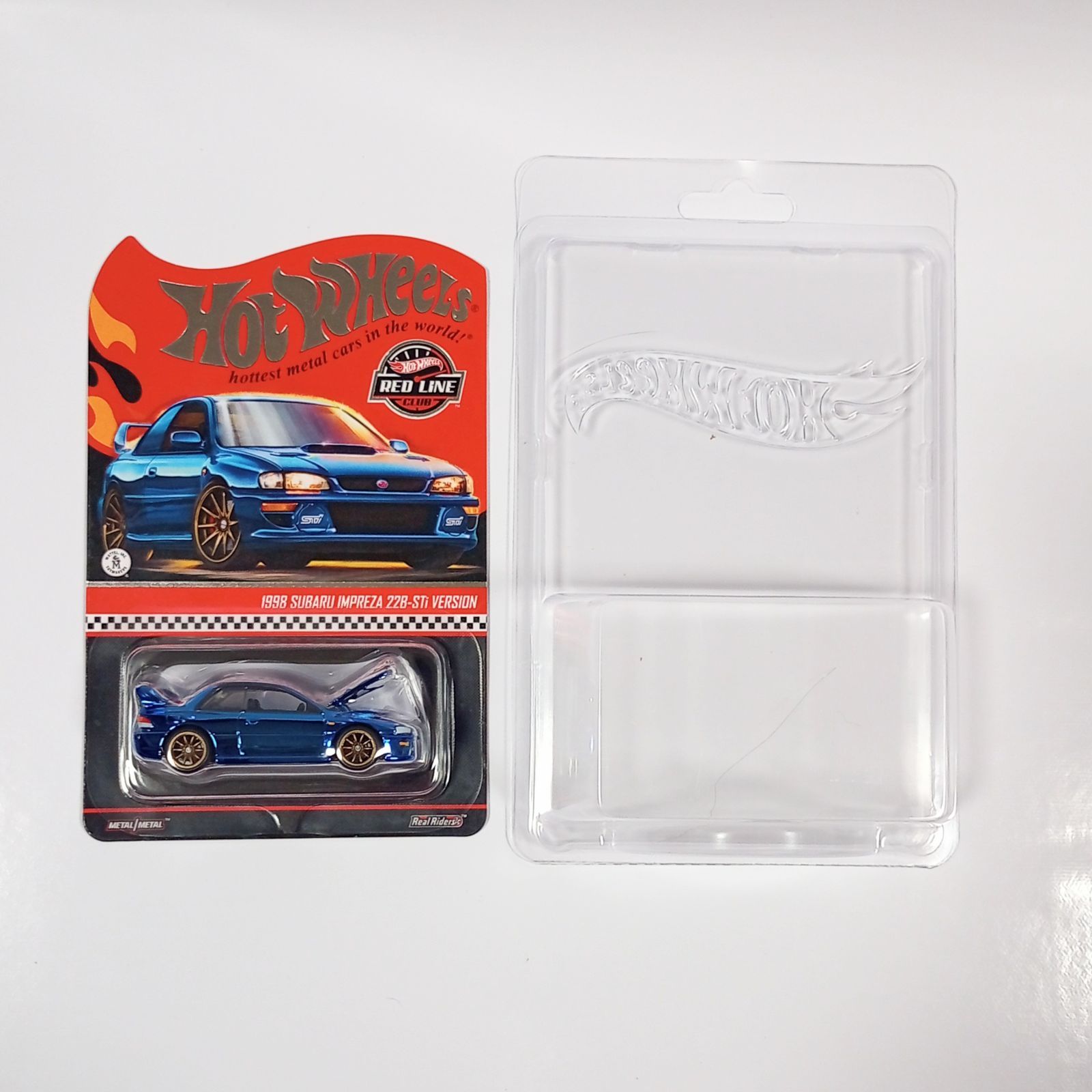 ホットウィール 1/64 RLC限定 1998 スバル インプレッサ 22B-STi