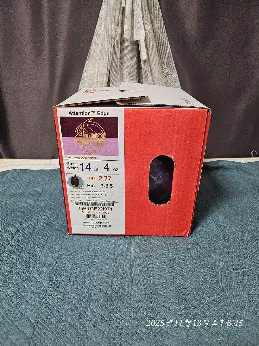 み ROTOGRIP ロトグリップ Attention Edge 14p 新 ボーリングボール 公式球