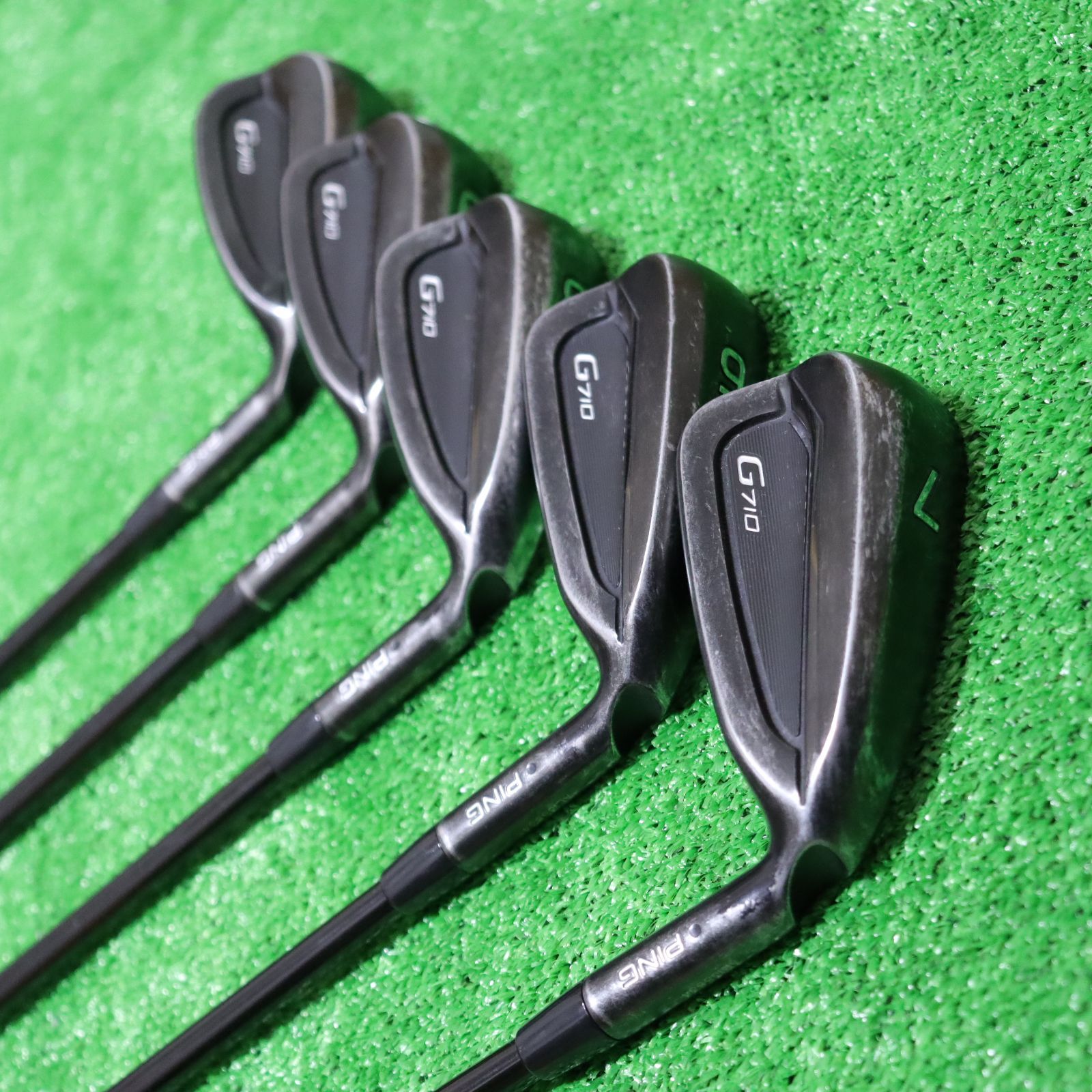 G710 アイアン 6〜PWセット 5本セット 純正カーボンS 黒 - メルカリ