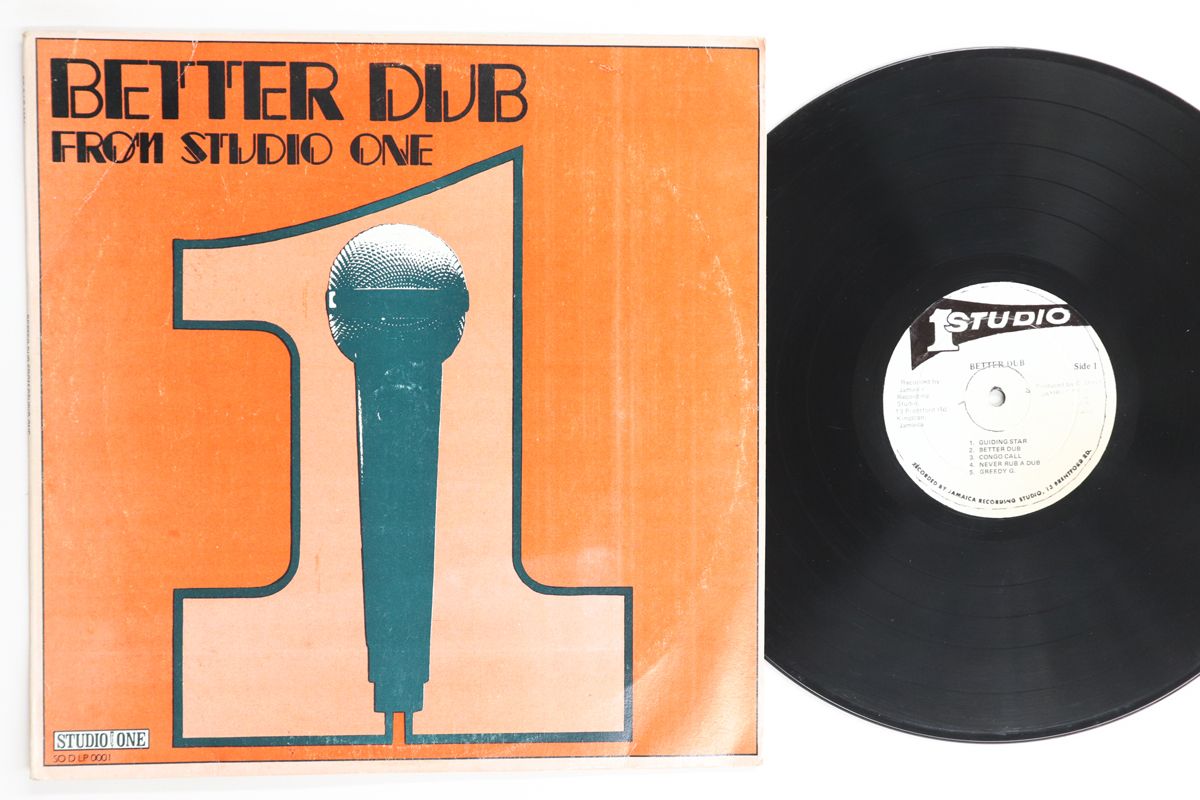 最安価に挑戦！ ジャマイカLP Dub Specialist Better Dub SODLP0001 STUDIO ONE 00260 昴ぶる