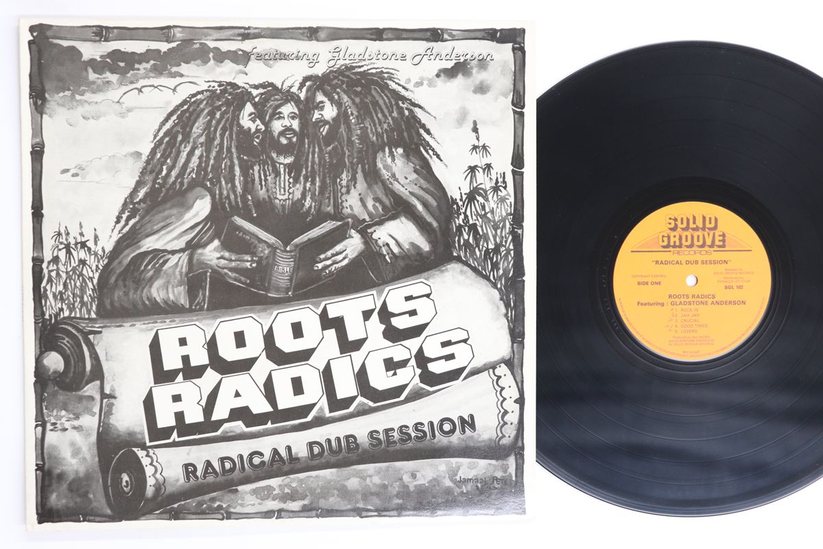 英LP Roots Radics Gladstone Anders Radical Dub Session SGL102 Solid Groove Records 00260