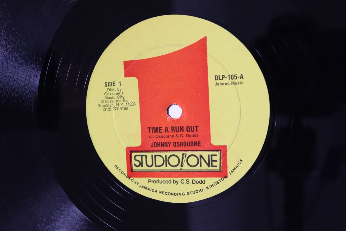 米12 Johnny Osbourne Jim Brown Time A Run Out The Pressure DLP105 Studio One 00250