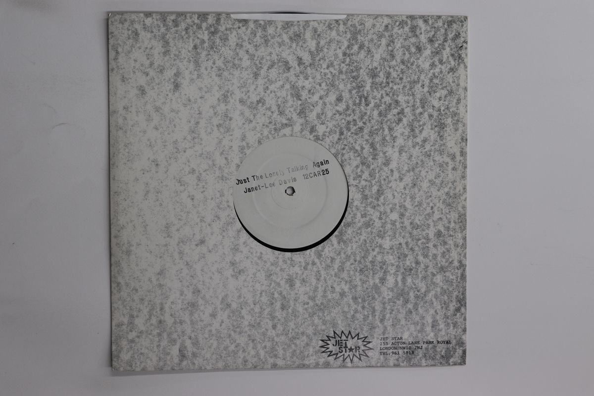 英12 Janet Lee Davis Just The Lonely Talking Again 12CAR25 NOT ON LABEL 00250