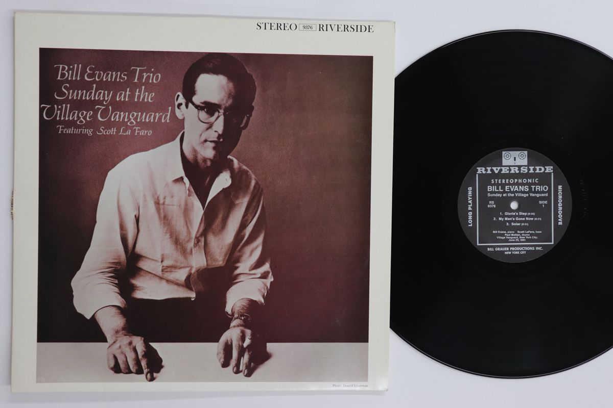 LP Bill Evans Sunday At Village RS9376 AE004 RIVERSIDE ALTO EDITION Germany 00260