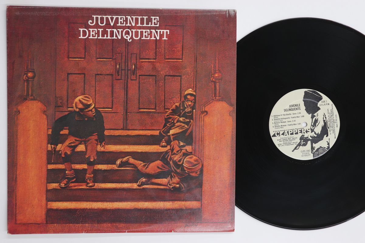 米LP Various Juvenile Delinquent CLPS1983 CLAPPERS RECORDS 00260