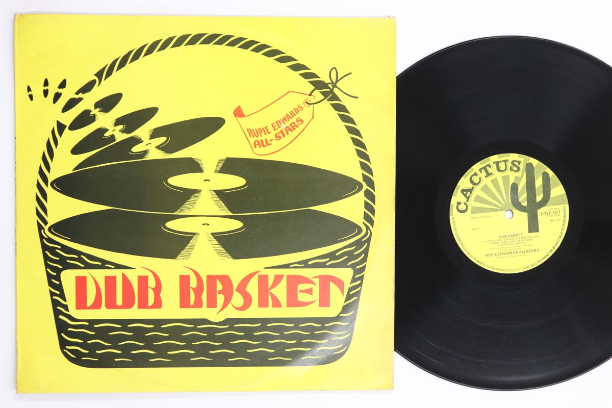 英LP Rupie Edwards All Stars Dub Basket CTLP 107 Cactus 00260