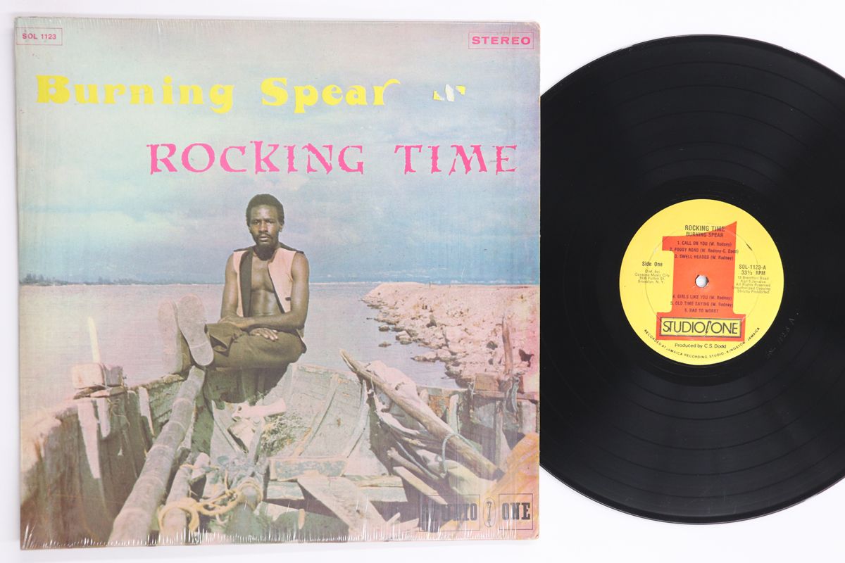 米LP Burning Spear Rocking Time SOL1123 STUDIO ONE 00260