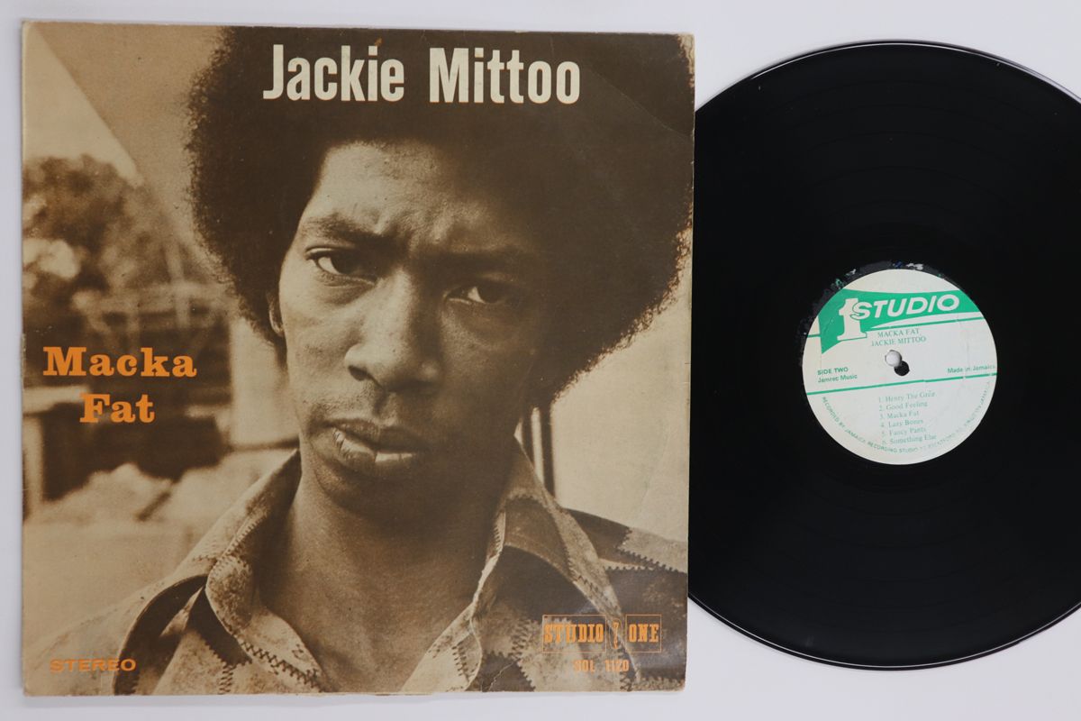 ジャマイカLP Jackie Mittoo Macka Fat SOL1120 Studio One 00260