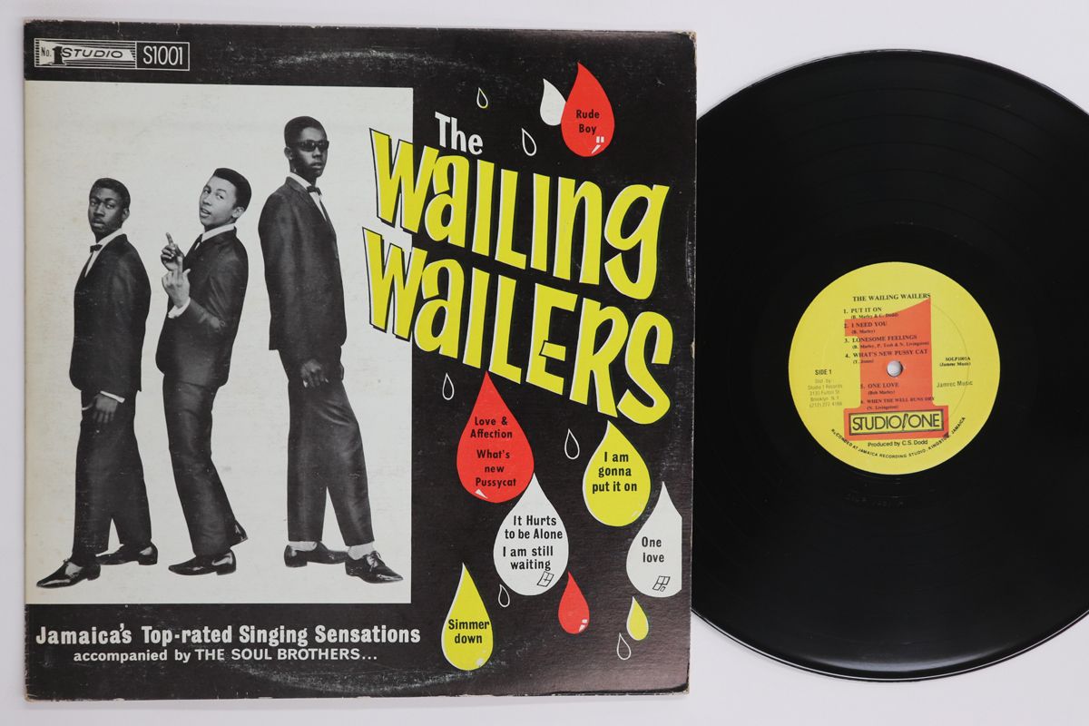 米LP Wailers The Wailing Wailers SOLP1001 STUDIO ONE 00260