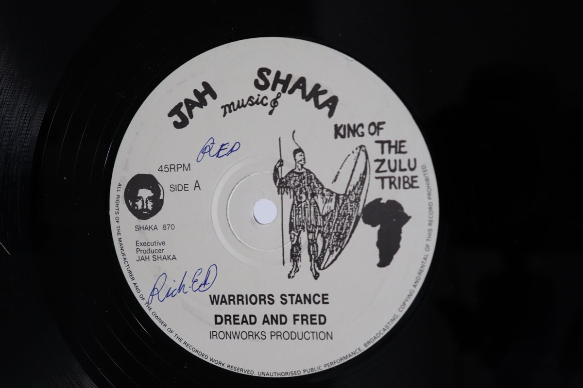 英12 Dread - Fred Warriors Stance Advance Jah Shaka 00210