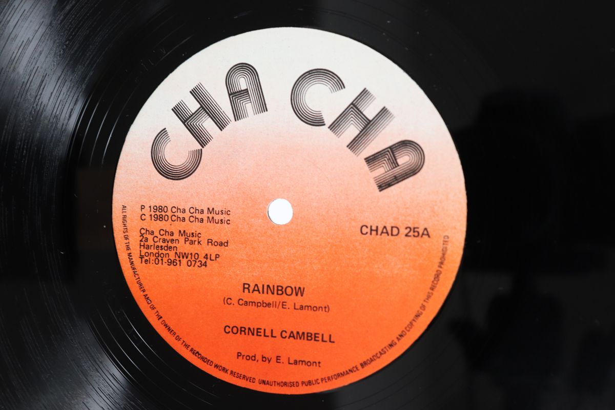 英12 Peter Broggs Cornell Cambell Never Forget Jah Rainbow CHAD25 CHA CHA 00250