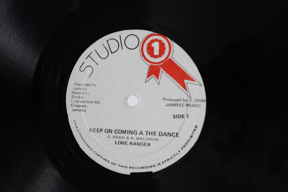ジャマイカ12” Lone Ranger / Freddie McGregor Keep On Coming A The Dance / When I Am Ready NONE Studio One /00250 ジャマイカ12” Lone Ranger / Freddie McGregor Keep On Coming A The