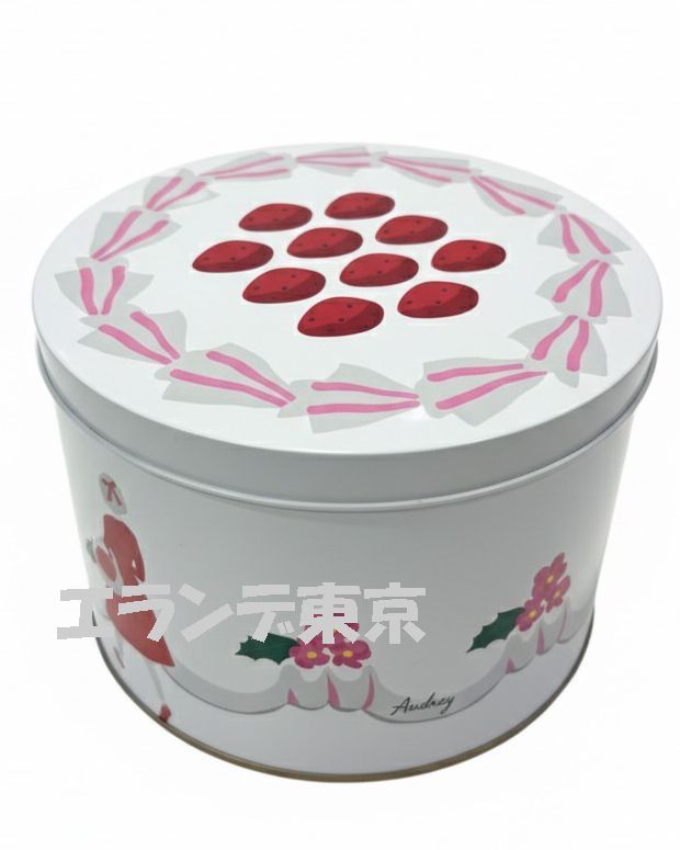 限定ギフト缶】オードリー（AUDREY）ショートケーキ缶 L（グレイシア
