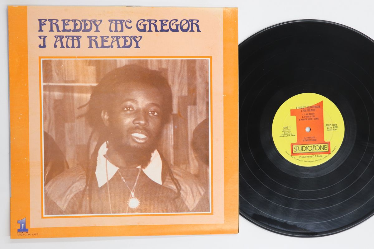 米LP Freddie Mcgregor I Am Ready SOLP1000 STUDIO ONE /00260 【公式