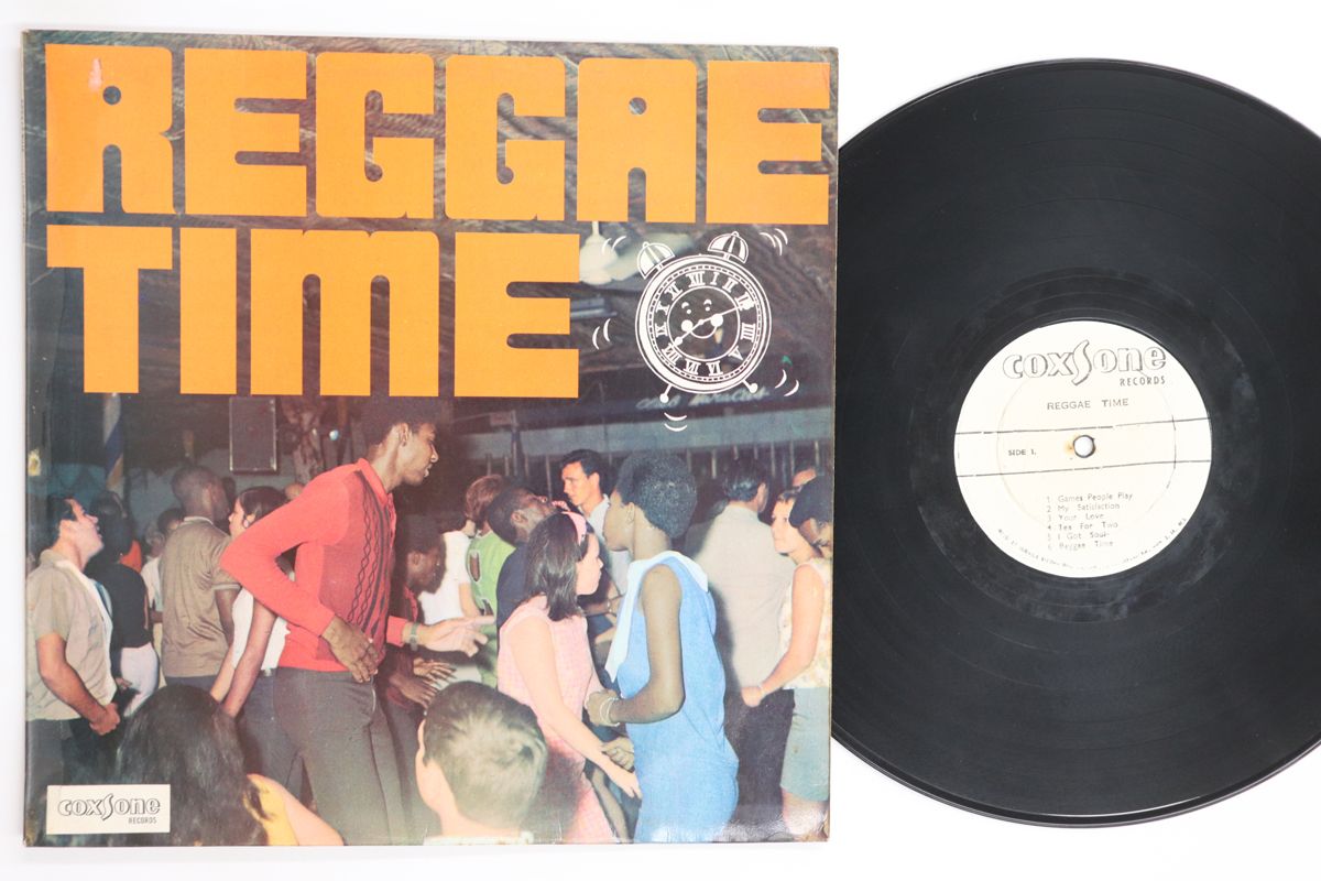 ジャマイカLP Various Reggae Time CSL8017 COXSONE RECORDS 00260