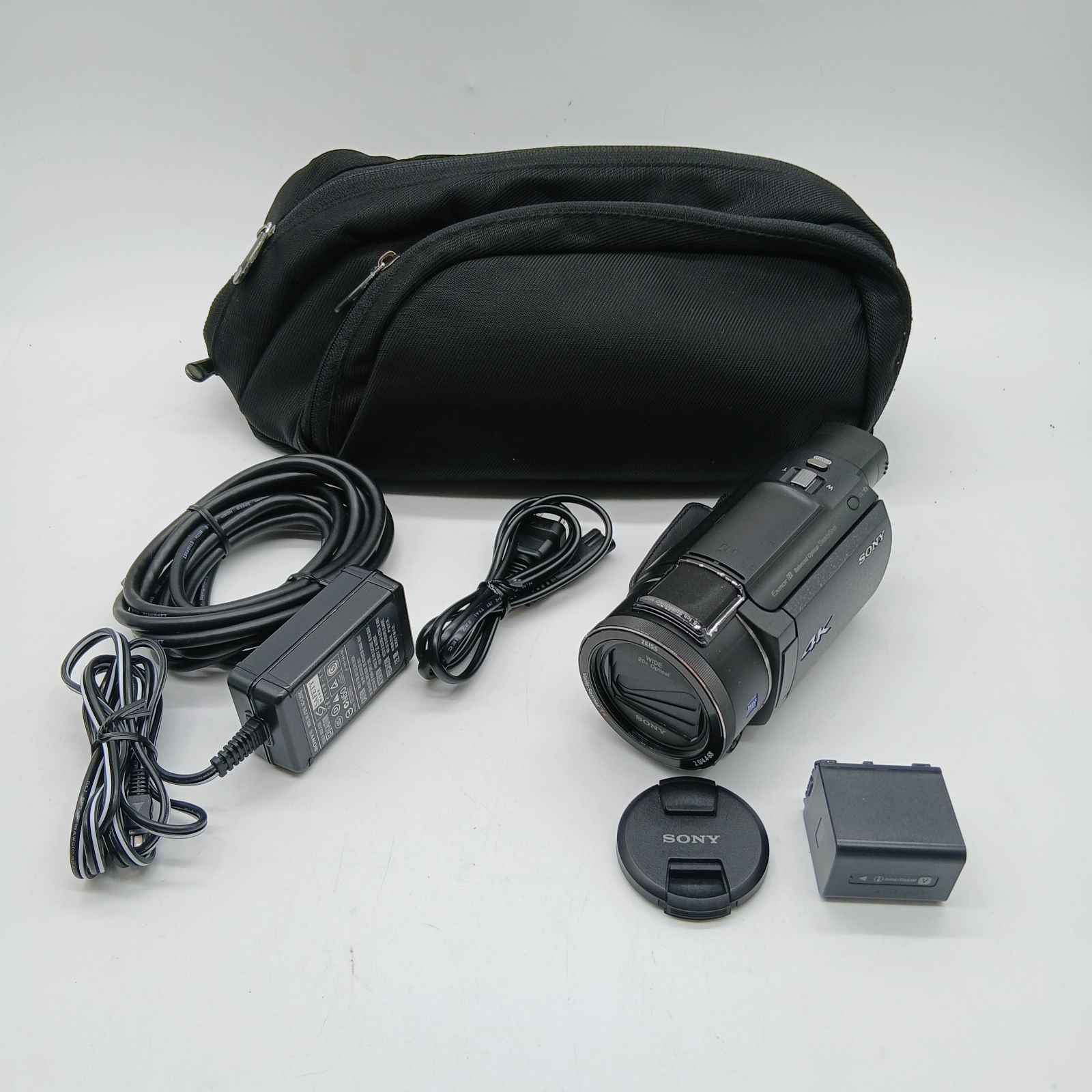 ソニー FDR-AX60 ブラック 4K ビデオカメラ Handycam FDR-AX60