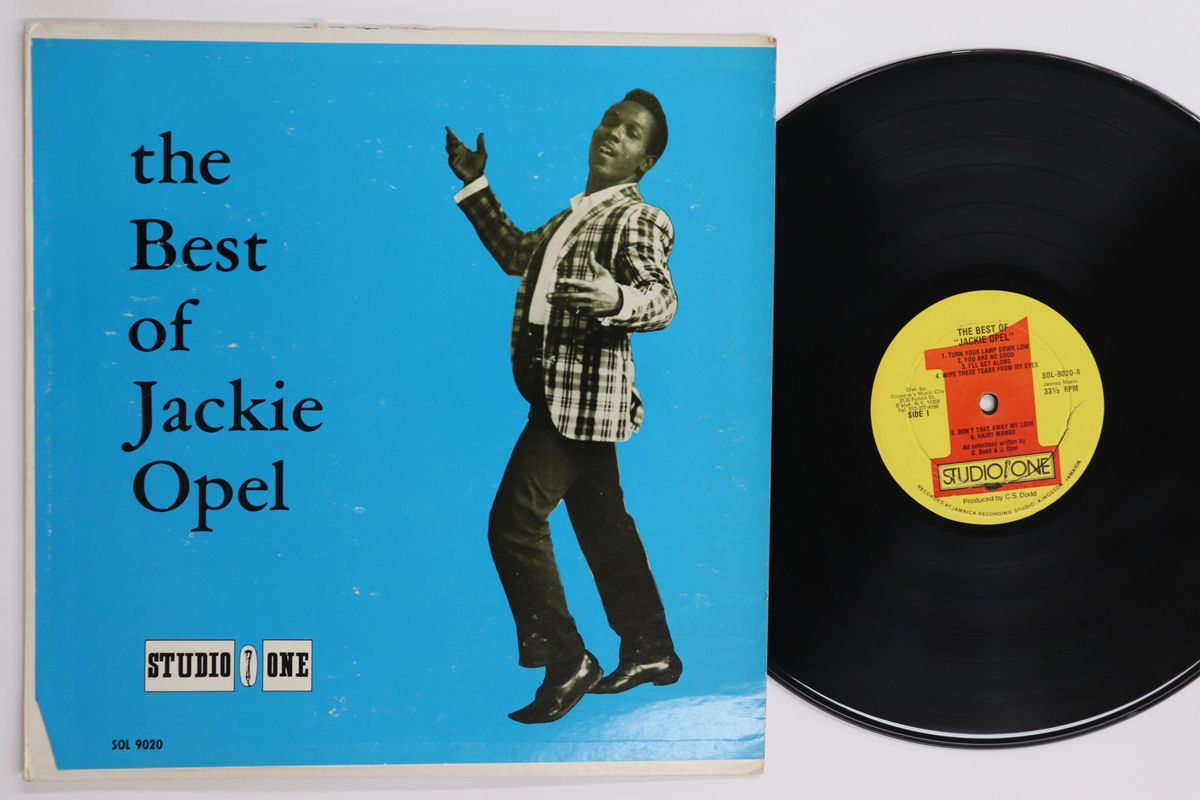 老舗の 米LP Jackie Opel Best Of Jackie Opel SOL9020 Studio One US 00250