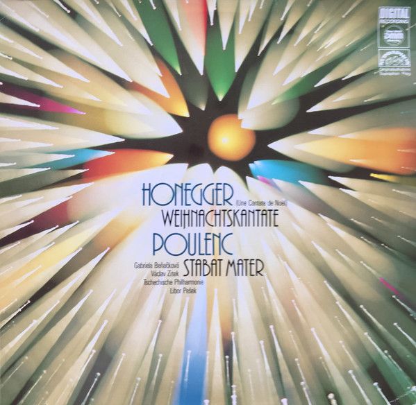 独LP Gabriela Be a kova Weihnachtskantate Une Cantate De Noel Stabat Ma 207734425 Eurodisc 00260