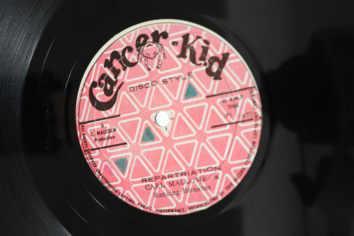 12 Carl Malcolm - Barnabas Repatriation Take A Tip NONE Cancer Jamaica Vinyl 00250