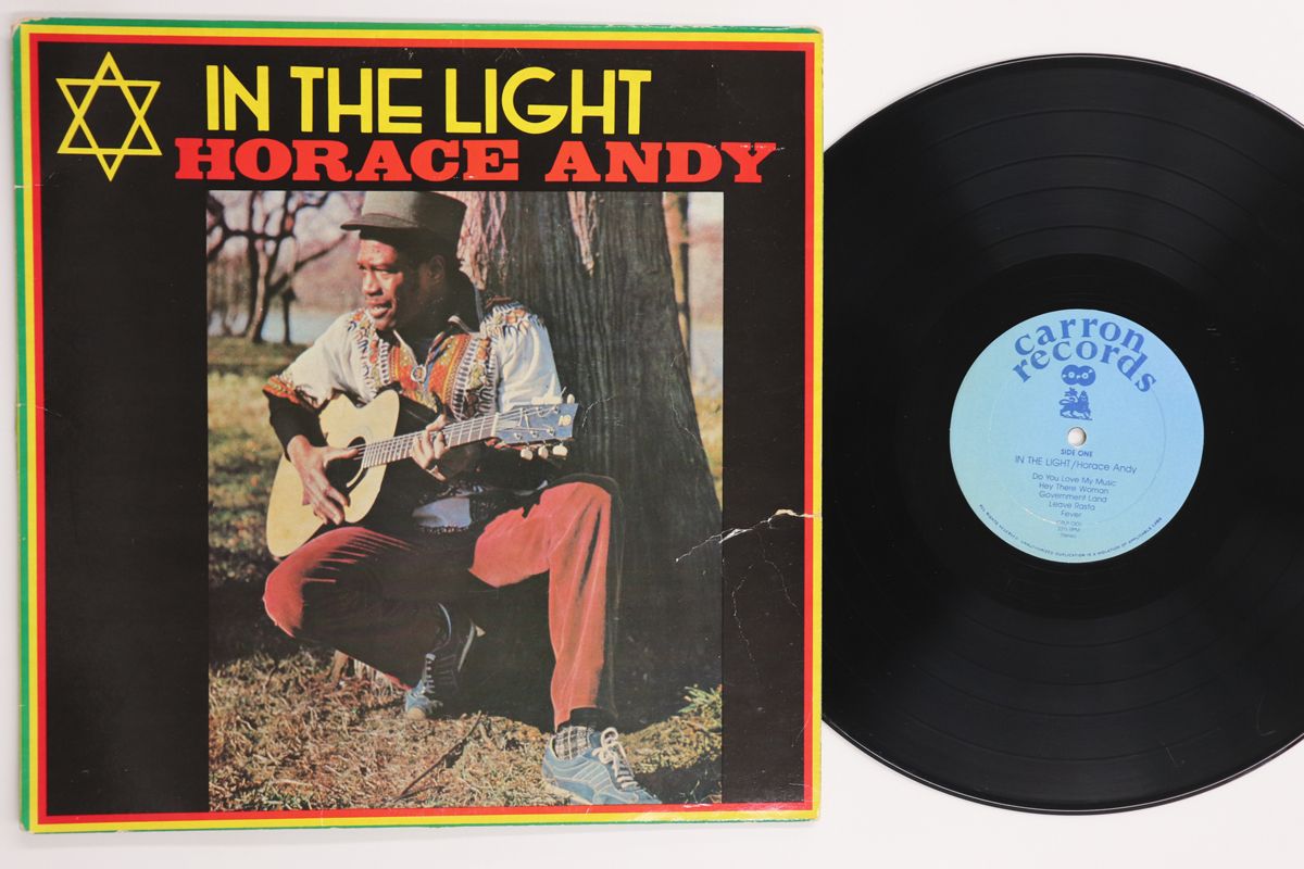 米LP Horace Andy In The Light CRLP001 CARRON RECORDS 00260