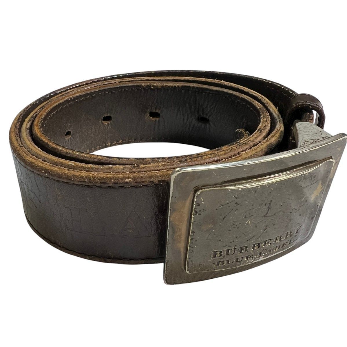 B061 BURBERRY BLACK LABEL バーバリー ブラック レーベル ベルト