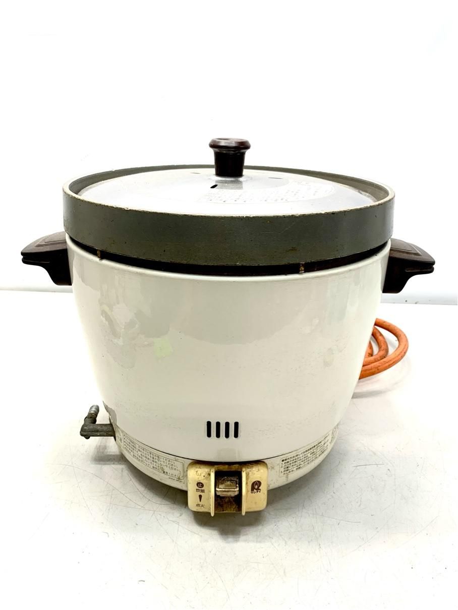 ガス炊飯器 動作品 LP リンナイ PR 20 SF 2 ヴィンテージ 昭和レトロ