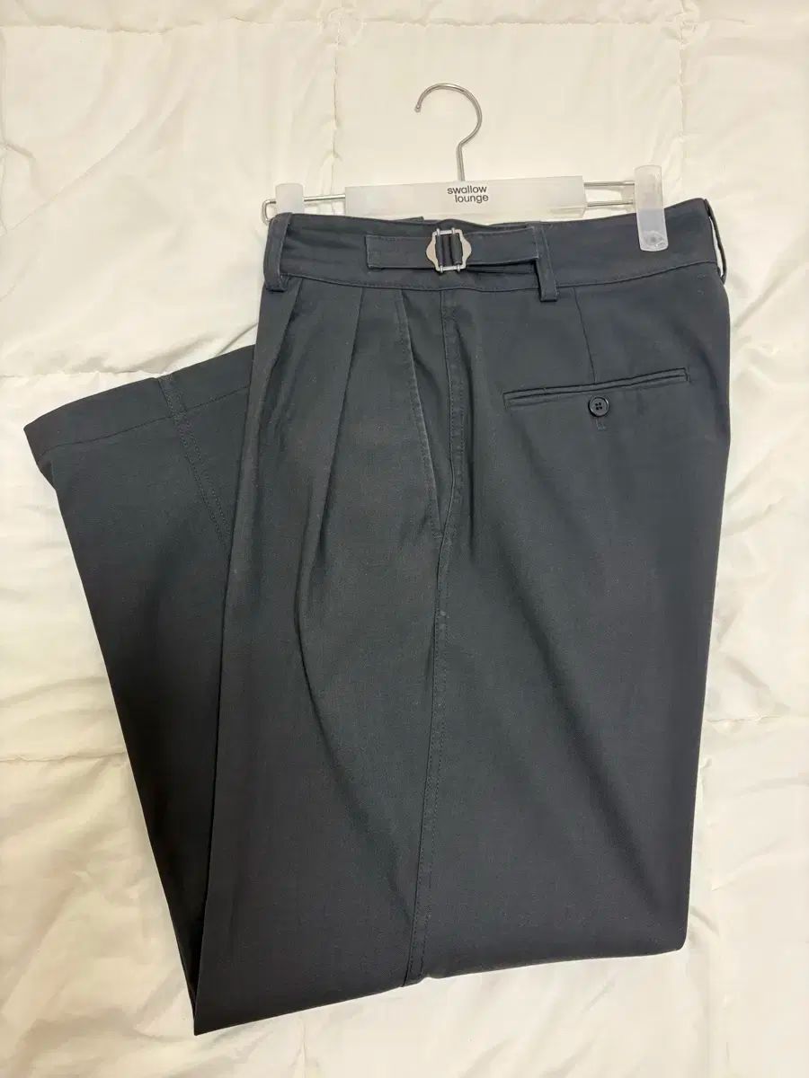 ANOTHER OFFICE アナザーオフィス サンティアゴ スラックス チャコール2