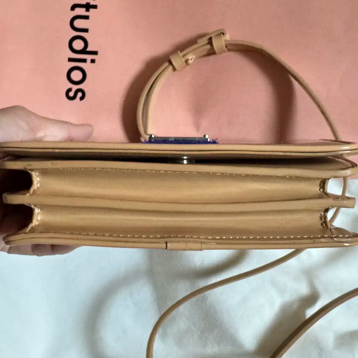  Acne Studios アクネストゥディオズ ミニバック メッセンジャーバッグ ショルダーバッグ