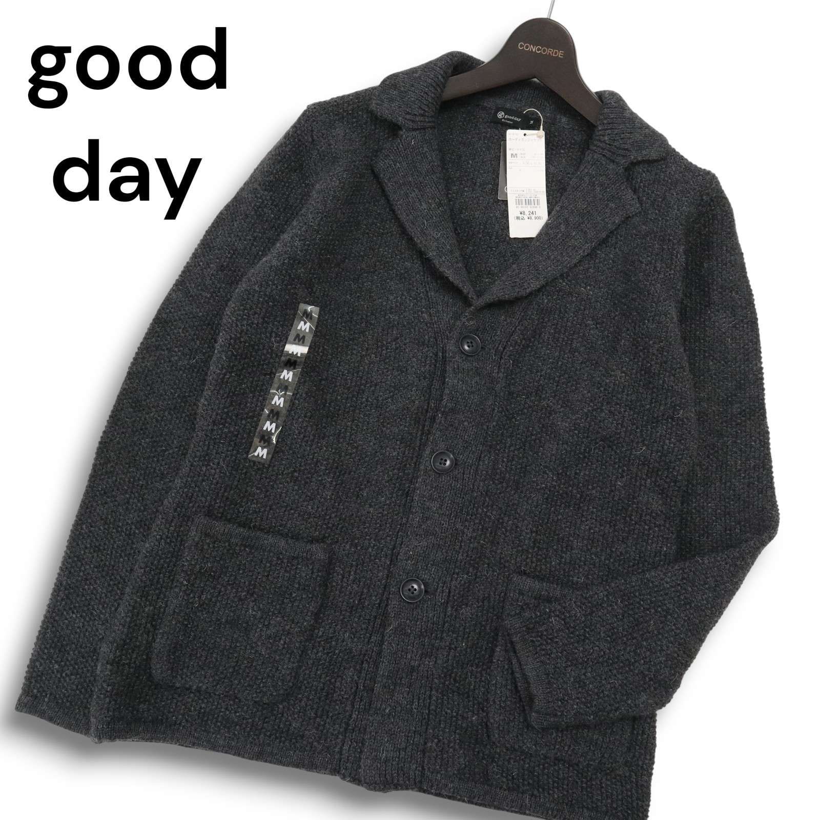新品 未使用】 good day グッドデイ 秋冬 ウール100％☆ ニット 