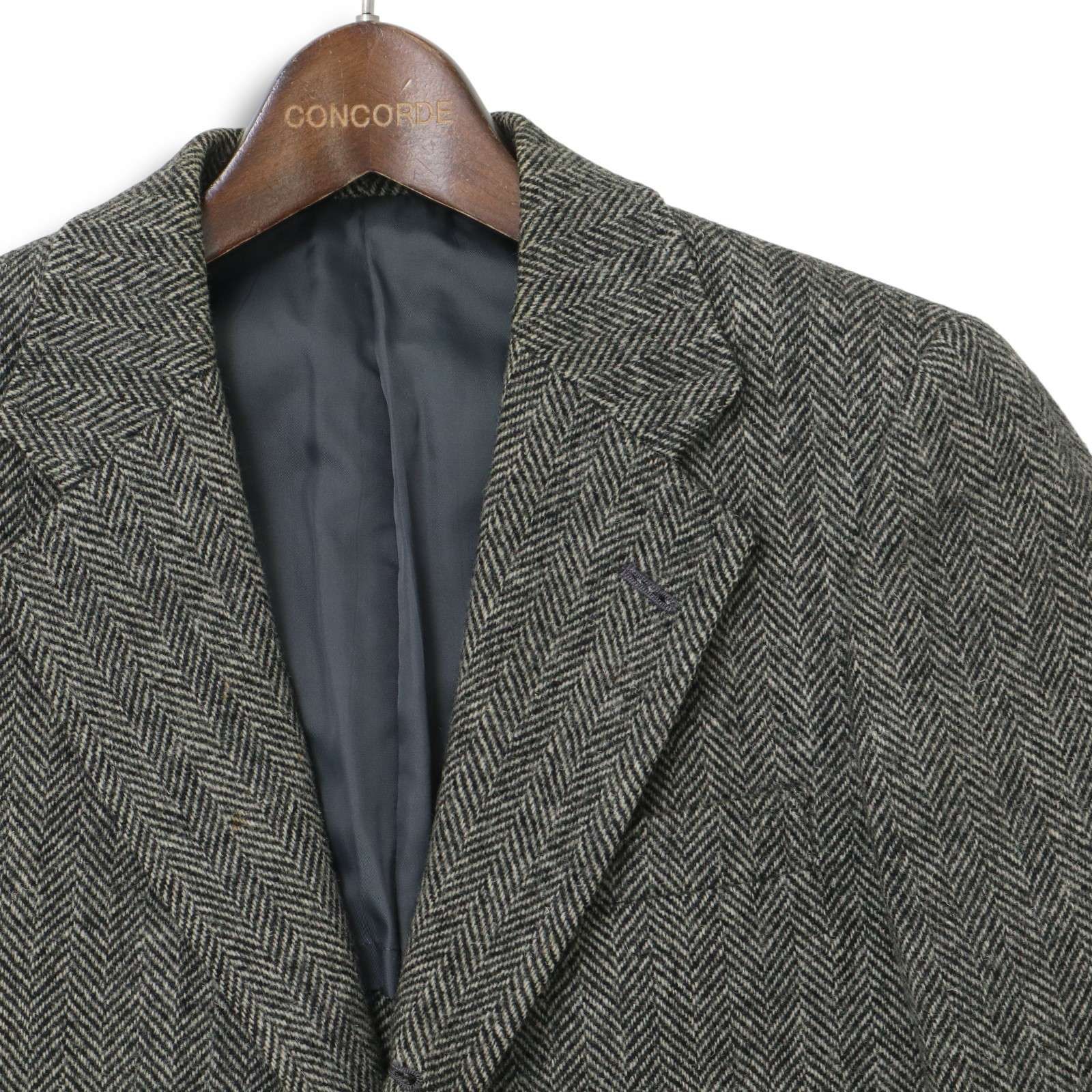 J.PRESS ジェイプレス 秋冬 背抜き☆ ウール ツイード ヘリンボーン