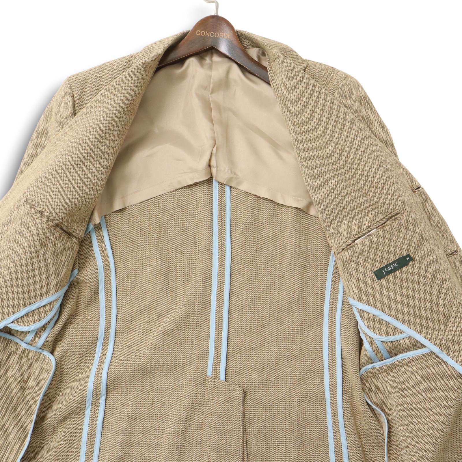 J.CREW ジェイクルー 通年 背抜き☆ ツイード調 ヘリンボーン 