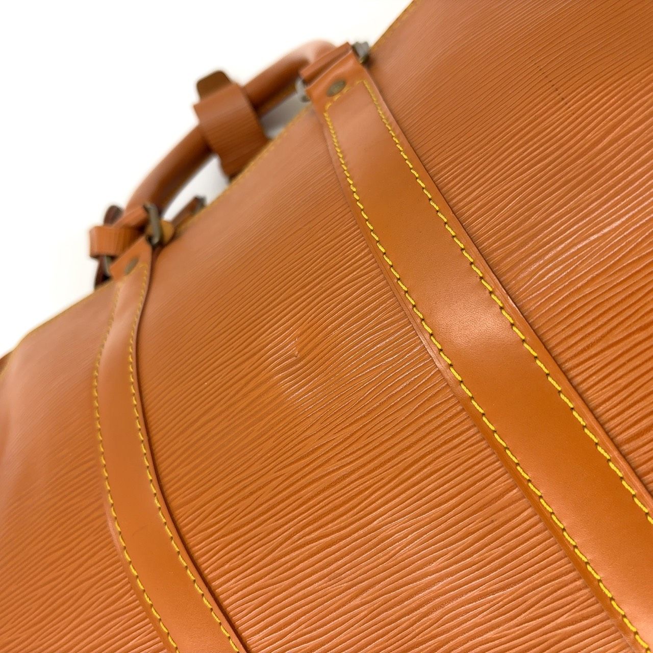 ボストンバッグ ゴールド