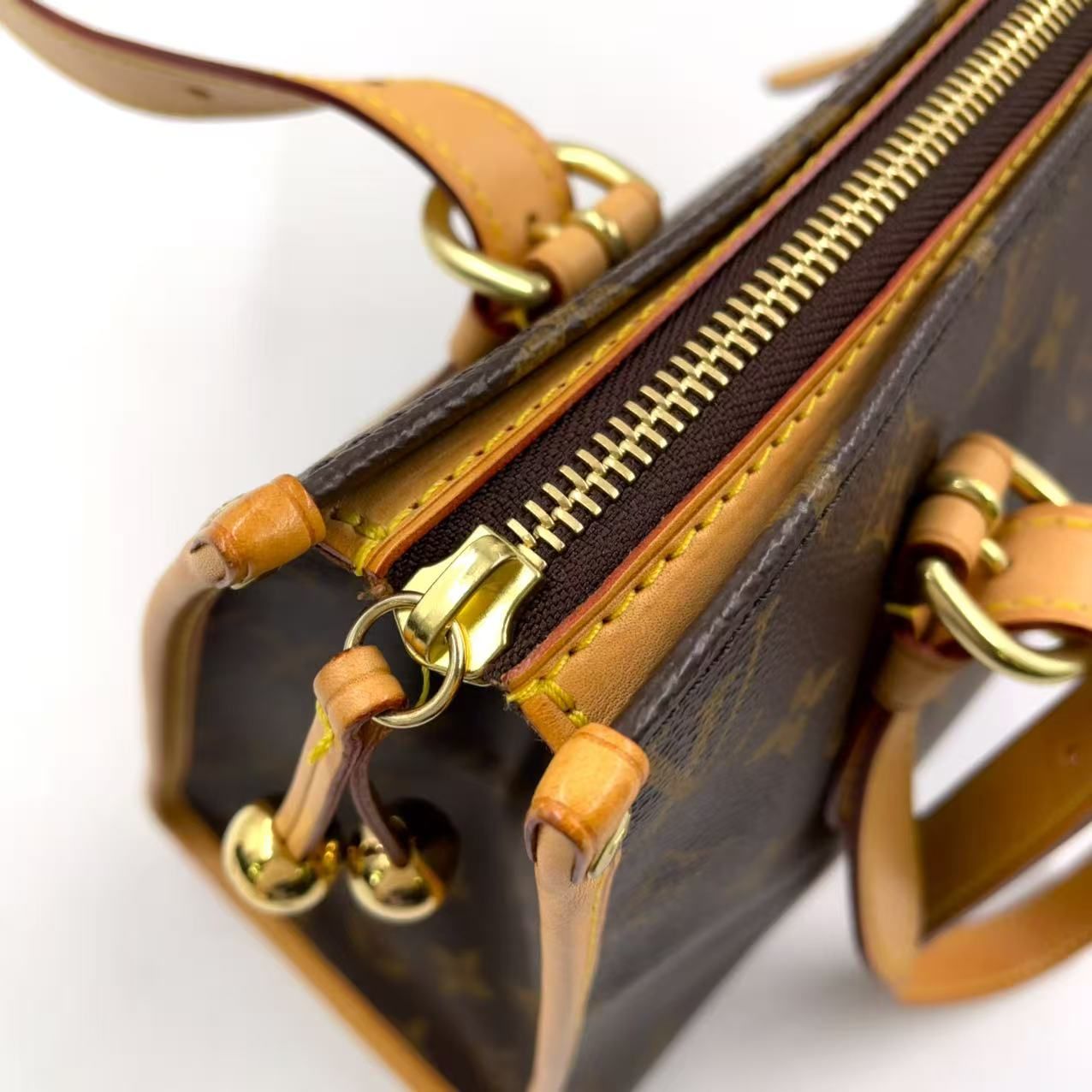 モノグラム レザー×PVC