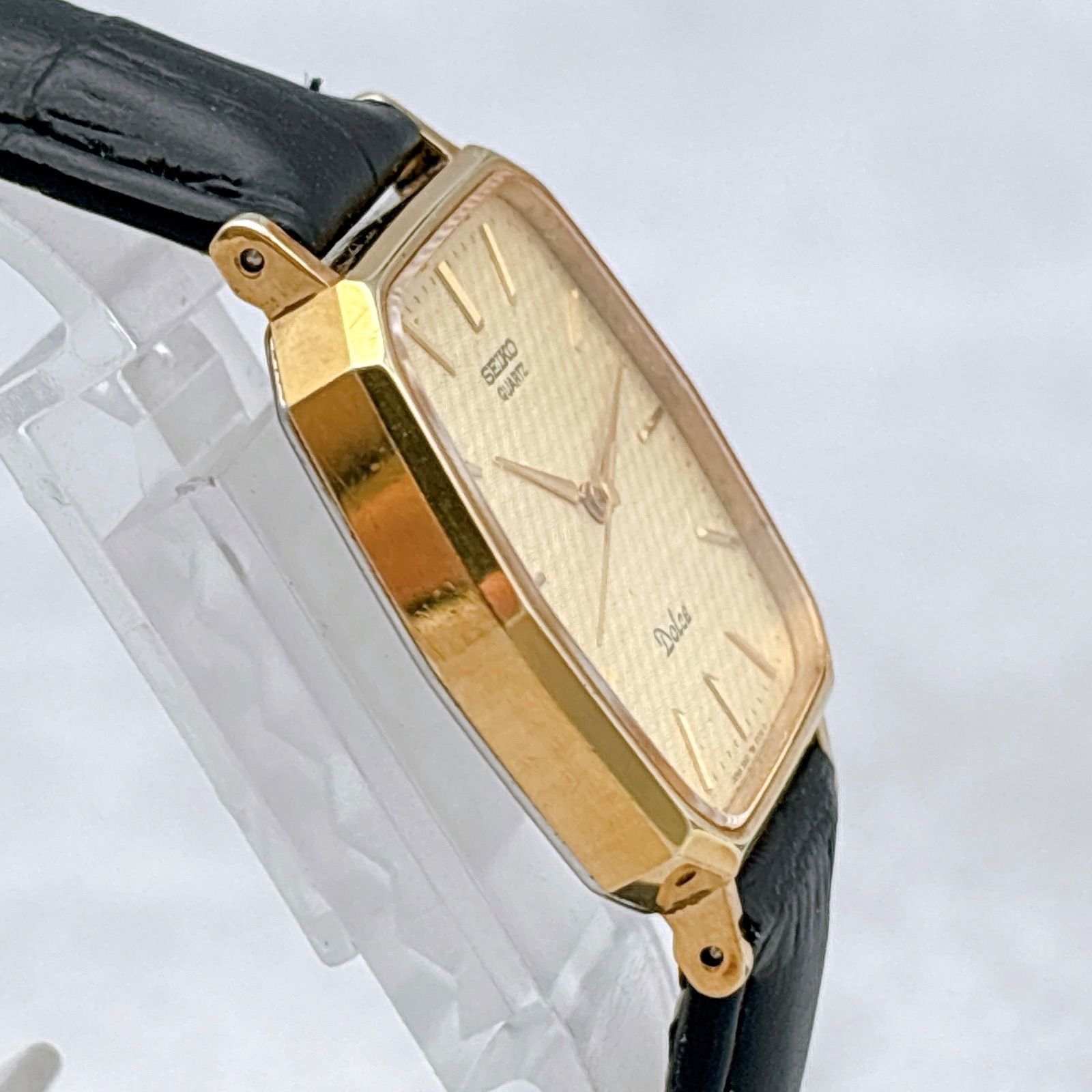 稼働 SEIKO DOLCE セイコー ドルチェ 5931-5560 クォーツ ゴールド