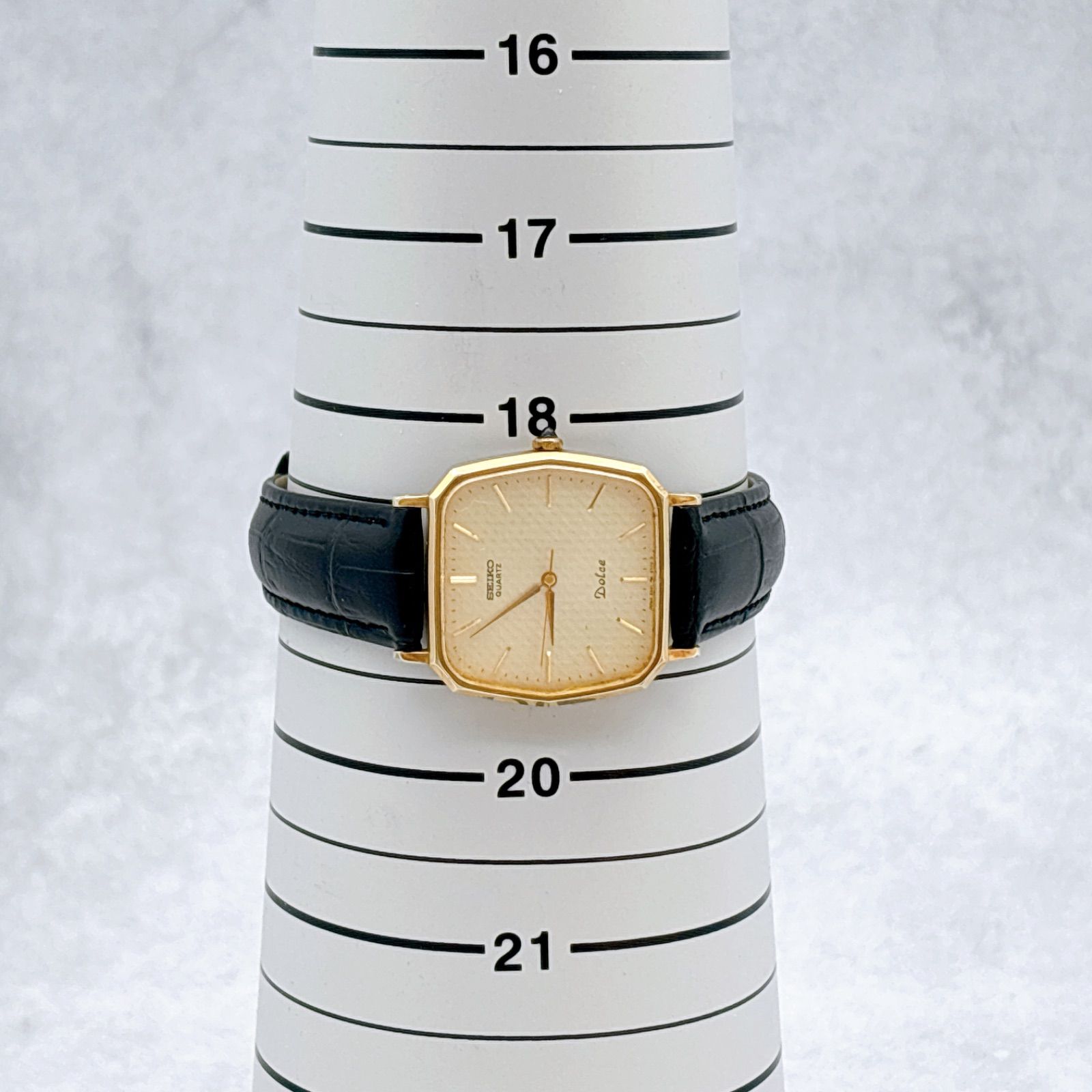 稼働 SEIKO DOLCE セイコー ドルチェ 5931-5560 クォーツ ゴールド