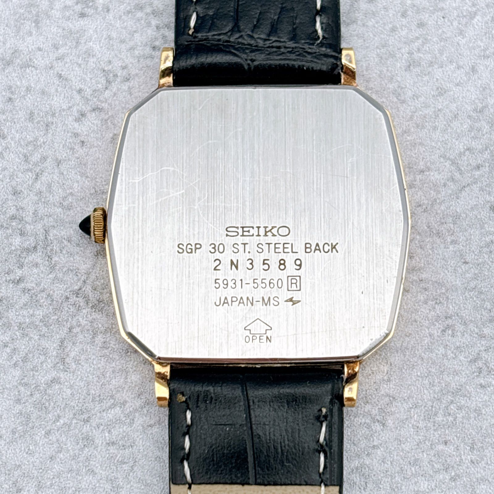 稼働 SEIKO DOLCE セイコー ドルチェ 5931-5560 クォーツ ゴールド 