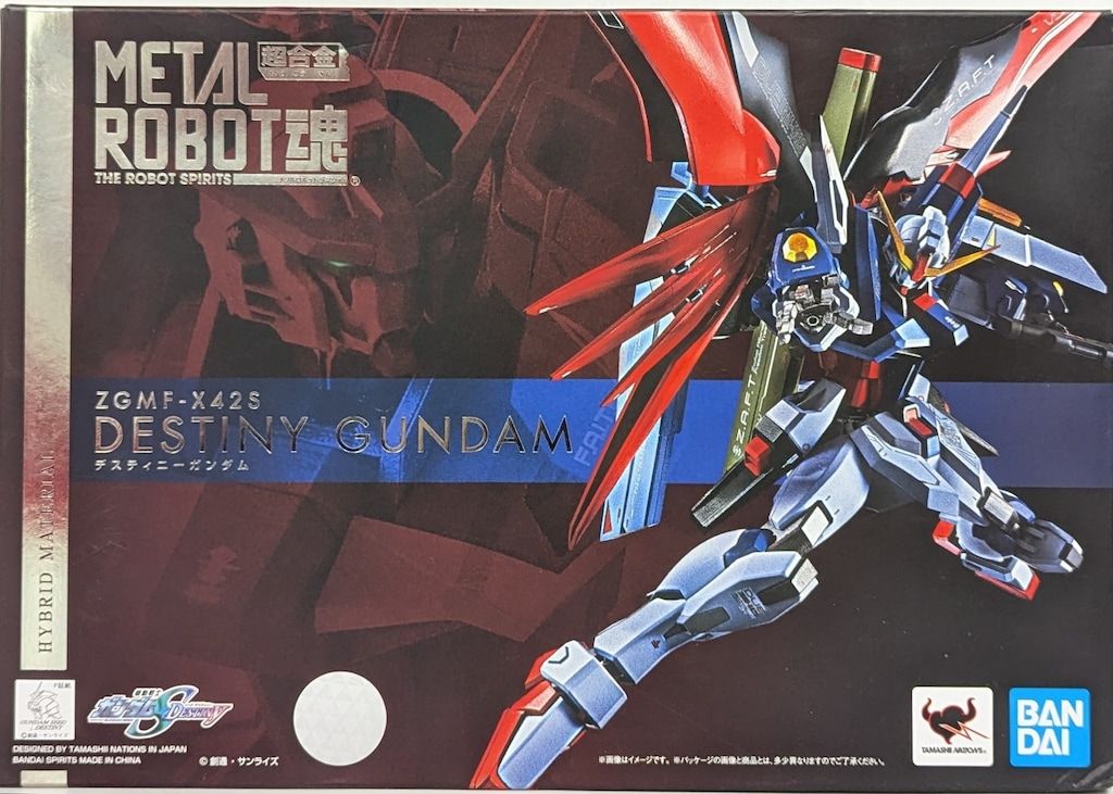 未開封 デスティニーガンダムL ROBOT魂 BANDAI SPIRITS L ROBOT魂 機動戦士ガンダムSEED DESTINY 節約