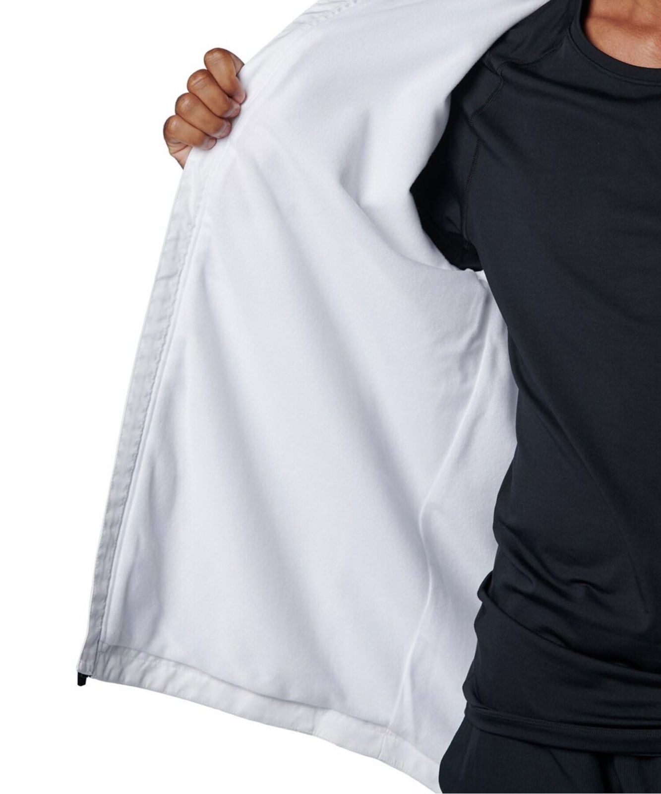 アンダーアーマー] UA TRICOT LINED WOVEN JACKET White / / MD 